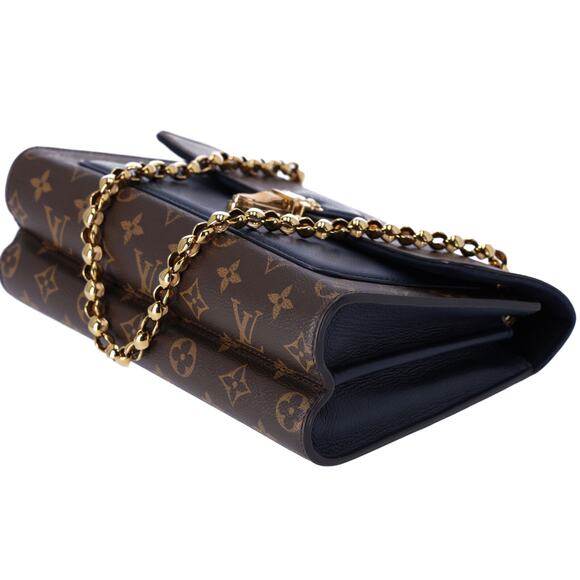Louis Vuitton Victoire Chain Shoulder Bag Monogram Canvas Brown Malines M44038 - Picture 9 of 12